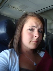 July 2011: Selfie on my first trip out to Nebraska. Second solo flight ever. Feeling confident.